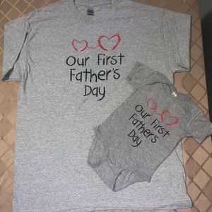 Our First Father’s Day & Baby Matching Set